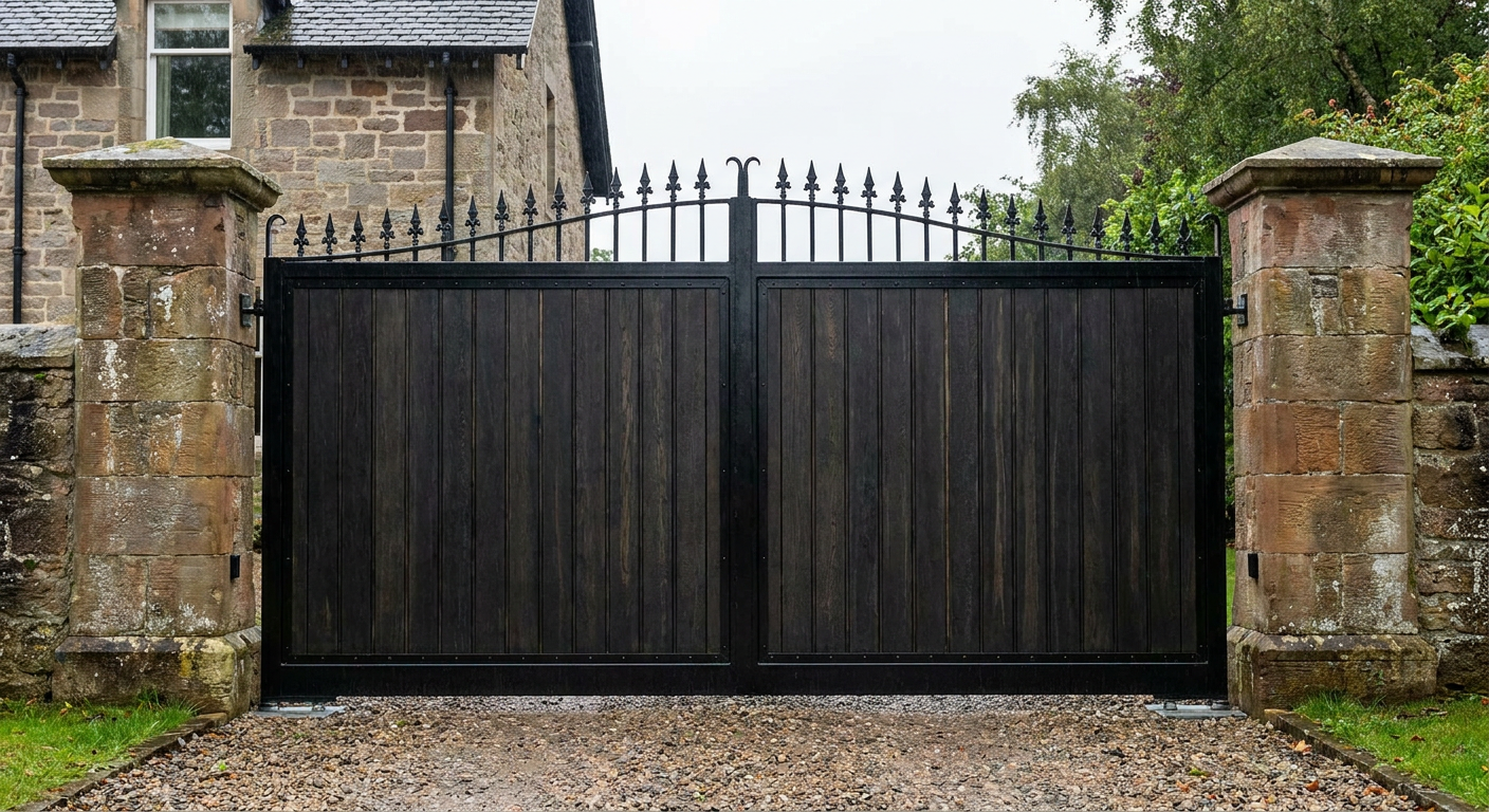 Crieff Road Driveway Gates