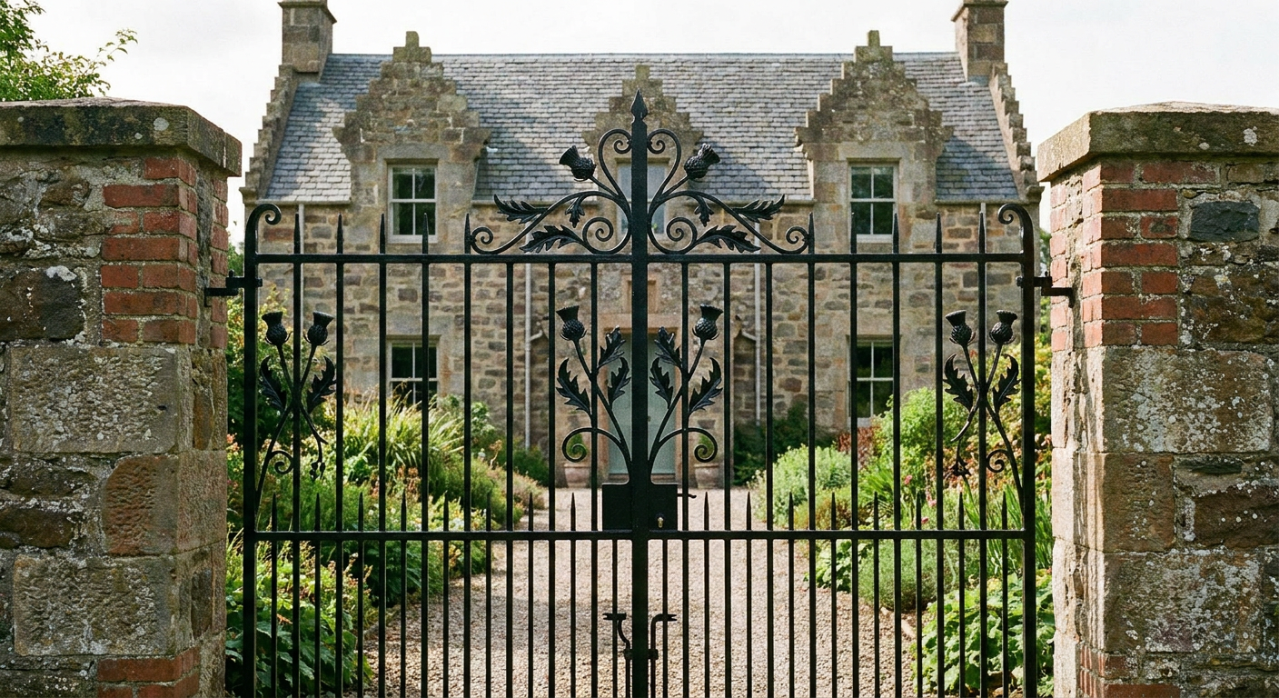 Number 25 Pedestrian Gate