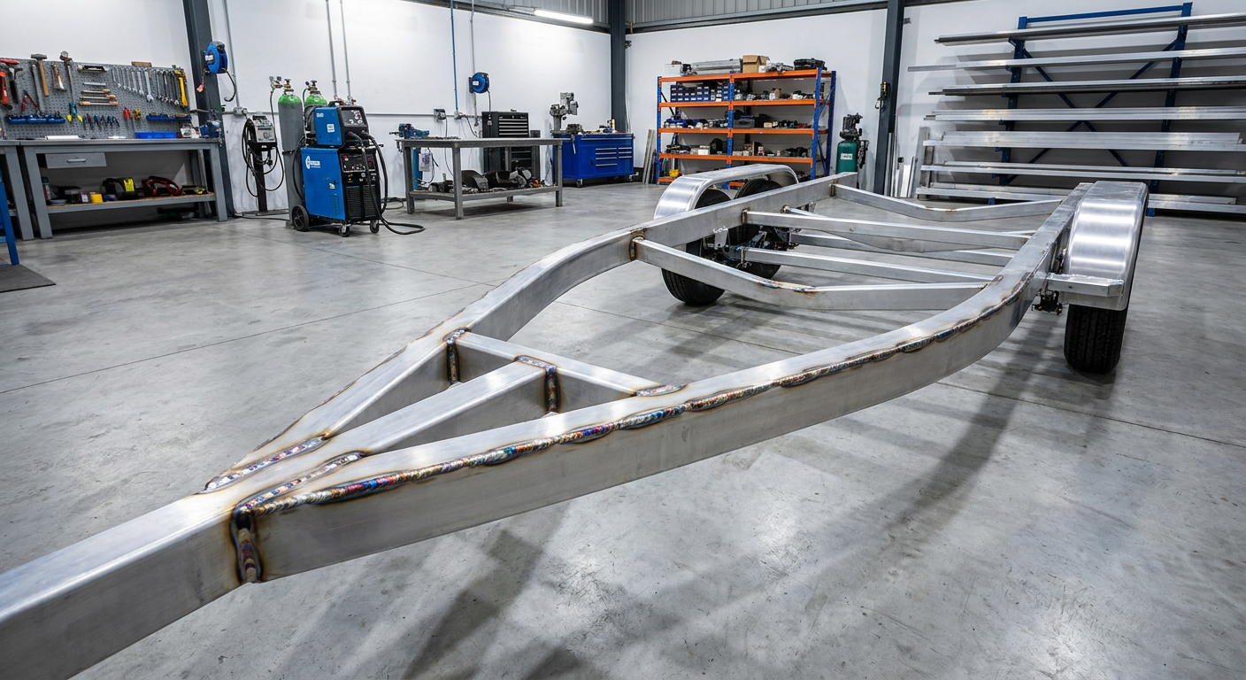Aluminium Boat Trailer Frame